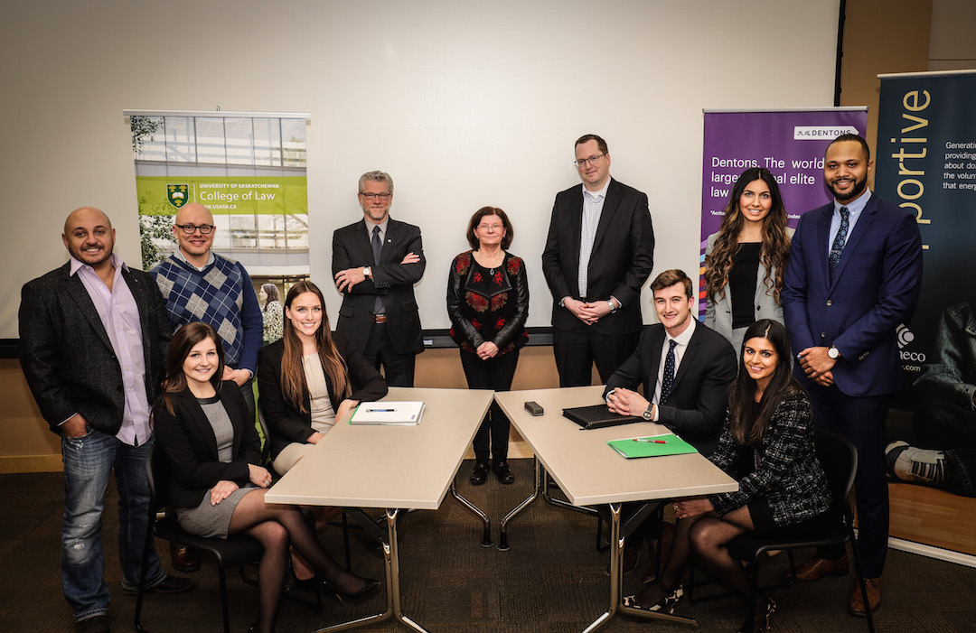 Osgoode students Karen Mann and Adam Voorberg
